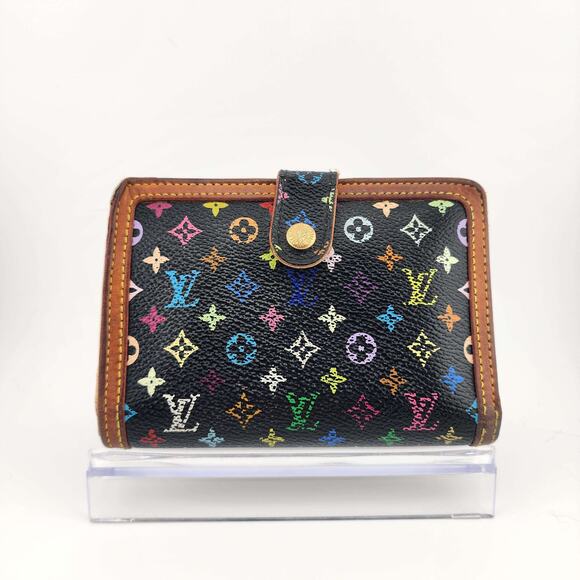 Louis Vuitton Murakami Portefeuille Viennois Monogram Multicolor Wallet - Picture 1 of 8